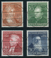 BRD BUND 1952 Nr 156-159 Zentrisch Gestempelt X642596 - Used Stamps