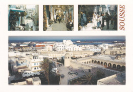 Tunisie--SOUSSE -- 2004 -- Multivues  ....beau Timbre.....cachet   Monastir  Aéroport - Tunesië