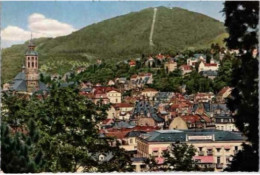 BADEN BADEN.     Blick Auf Merkur Und Bergbahn. - Baden-Baden