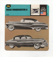 FICHE AUTOMOBILE - BUICK ROADMASTER 8 - Automobili