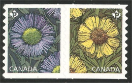 Canada Daisies Marguerites Coil Roulette Annual Collection Annuelle MNH ** Neuf SC (C29-78ii) - Nuovi