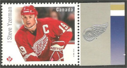 Canada Ice Hockey Glace Steve Yzerman MNH ** Neuf SC (C29-41d) - Ungebraucht