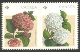 Canada Hydrangées Hydrangeas Annual Collection Annuelle MNH ** Neuf SC (C29-00iii) - Nuovi