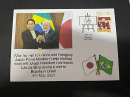 7-5-2024 (4 Z 22) Japan PM Kishida Visit To Brazil & Meet President Lula Da Silva - Russia Ukraine & Israel Gaza Wars - Militares