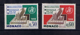 MONACO 1966 Y&T N° 703 & 704 NEUF** - Ongebruikt