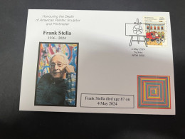 7-4-2024 (4 Z 22)  Death Of US Painter & Artist Frank Stella (Age 87) - Andere & Zonder Classificatie