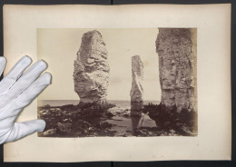 Photo Unbekannter Fotograf, Ansicht Swanage, Blick Auf Old Harry`s Rock, Kreidefelsen In Dorset, 42 X 29cm  - Places