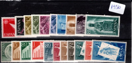 ESPAÑA SEGUNDO CENTENARIO 1956 **  21 SELLOS COMPLETO - Unused Stamps