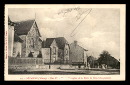 51 - SEZANNE - RUE NOTRE-DAME CARREFOUR DE LA ROUTE DE FER-CHAMPENOISE - VOIR ETAT - Sezanne