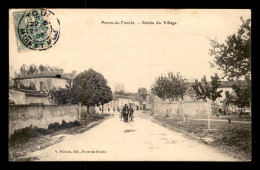 54 - PIERRE-LA-TRECHE - ENTREE DU VILLAGE - Sonstige & Ohne Zuordnung