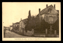 54 - VANDIERES - ROUTE DE PONT-A-MOUSSON A PAGNY - Sonstige & Ohne Zuordnung