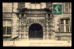 55 - LOUPPY-SUR-LOISON - LE CHATEAU - PORTE E LA COUR D'HONNEUR - EDITEUR CONCELIN - Andere & Zonder Classificatie