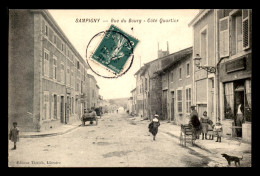 55 - SAMPIGNY - RUE DU BOURG - EDITEUR THIRION - Autres & Non Classés