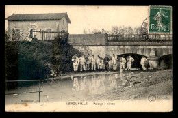 55 - LEROUVILLE - PASSAGE A NIVEAU - EDITEUR HORNECKER - Lerouville