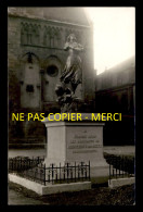 57 - MONTIGNY-LES-METZ - STATUE DE JEANNE D'ARC - CARTE PHOTO ORIGINALE - Autres & Non Classés