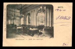 57 - METZ - SALLE DES MARIAGES - Metz