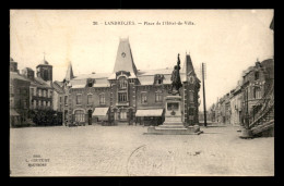 59 - LANDRECIES - PLACE DE L'HOTEL DE VILLE - Landrecies