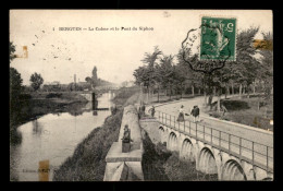 59 - BERGUES - LA COLME ET LE PONT DU SIPHON - Bergues