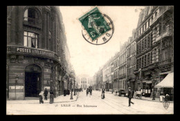 59 - LILLE - RUE INKERMANN - POSTES ET TELEGRAPHES - Lille