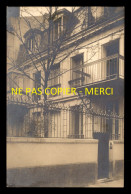 75 - PARIS - NON SITUE - UNE MAISON A PARIS - CARTE PHOTO ORIGINALE - Autres & Non Classés