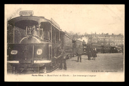 75 - PARIS 8EME - PARIS VECU - ROND-POINT DE L'ETOILE - LES TRAMWAYS A VAPEUR - District 08