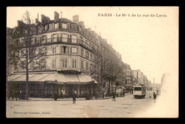 75 - PARIS 12EME - RESTAURANT G. GARNIER, 1 RUE DE LYON - Distretto: 12