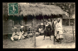 75 - PARIS 12EME - BOIS DE VINCENNES - EXPOSITION COLONIALE 1907 - VILLAGE SOUDANAIS - DANSE GUERRIERE - Paris (12)