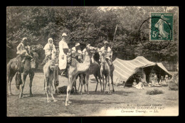 75 - PARIS 12EME - BOIS DE VINCENNES - EXPOSITION COLONIALE 1907 - CARAVANE TOUAREG - Paris (12)