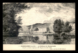 91 - CHAMARANDE - LE CHATEAU - DESSIN DE EUGENE LAVIEILLE EN 1874 - Other & Unclassified