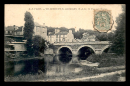 94 - VILLENEUVE-ST-GEORGES - VUE SUR L'YERRES - Villeneuve Saint Georges