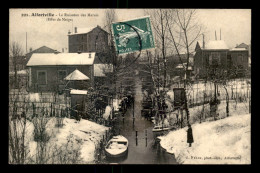 94 - ALFORTVILLE - LE RUISSEAU DES MARAIS SOUS LA NEIGE - Alfortville