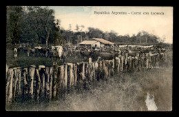 ARGENTINE - CORRAL CON HACIENDA - VOIR ETAT - Argentinien