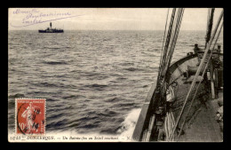 BATEAUX - BATEAU FEU "RUYTINGEN" AU LARGE DE DUNKERQUE (NORD) - Autres & Non Classés