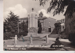 FILOTTRANO ANCONA  MONUMENTO AI CADUTI  GIARDINI PUBBLICI  NO VG - Ancona