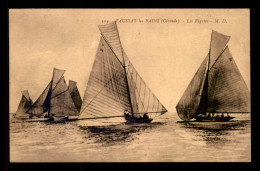 BATEAUX - VOILIERS - REGATES A TAUSSAT-LES-BAINS (GIRONDE) - Veleros