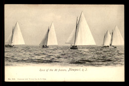 BATEAUX - VOILIERS - COURSE DE VOILIERS DE 30 PIEDS A NEWPORT USA - Segelboote