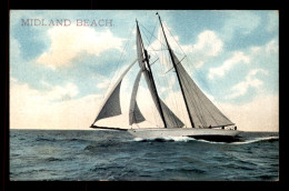 BATEAUX - VOILIER DE COURSE A MIDLAND BEACH USA - Sailing Vessels