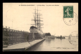 BATEAUX - VOILIERS - TROIS MATS "KER JOSEPH" NANTES - LE SLIP-WAY - NANTES CHANTENAY - Velieri