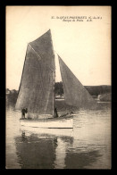 BATEAUX - VOILIERS - BARQUE DE PECHE A ST-QUAY-PORTRIEUX - Voiliers