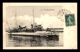 BATEAUX DE GUERRE - L "ARQUEBUSE" - Oorlog