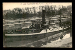 BATEAUX  - REMORQUEUR GUEPE N°51 SERVICE DE ROUEN - PENICHE - Tugboats