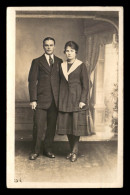 CARTE PHOTO - HOMME - FEMME - COUPLE  - Photographie