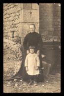 CARTE PHOTO - FEMME ET ENFANT - VOIR ETAT - Fotografia