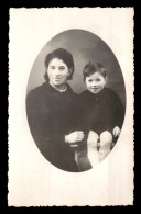 CARTE PHOTO - FEMME ET ENFANT - Photographie