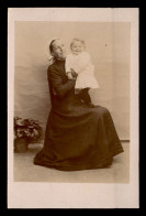 CARTE PHOTO - FEMME ET ENFANT - PHOTOGRAPHE GUILLEMINOT BOESPFLUG ET CIE PARIS - Photographs