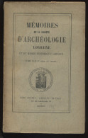 MEMOIRES DE LA SOCIETE D'ARCHEOLOGIE LORRAINE - MONOGRAPHIE DE L'EGLISE DE REVIGNY PAR A. BOUILLE (GRAVURE, PLAN) - Lorraine - Vosges