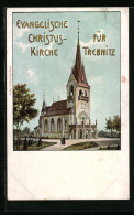 AK Trebnitz, Die Evangelische Christus-Kirche  - Schlesien