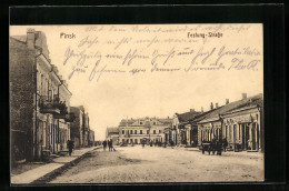 AK Pinsk, Partie An Der Festung-Strasse  - Russie