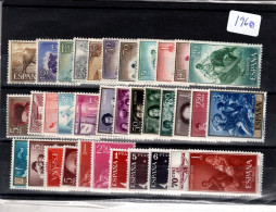 ESPAÑA SEGUNDO CENTENARIO 1960** 72  SELLOS COMPLETO - Nuevos