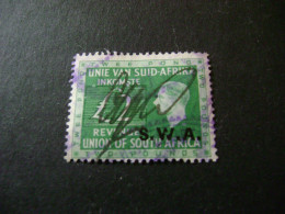 South West Africa C1945 £2 - Used Revenue Stamp. - Afrique Du Sud-Ouest (1923-1990)